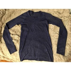 Lululemon Swiftly Tech Long Sleeve - Navy Size 6